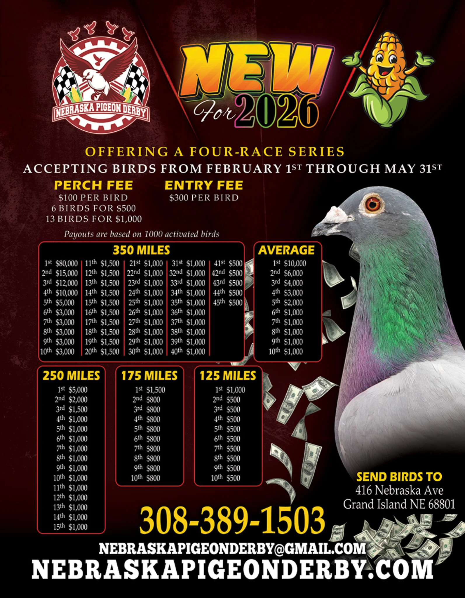 Nebraska Pigeon Derby fotoğrafı